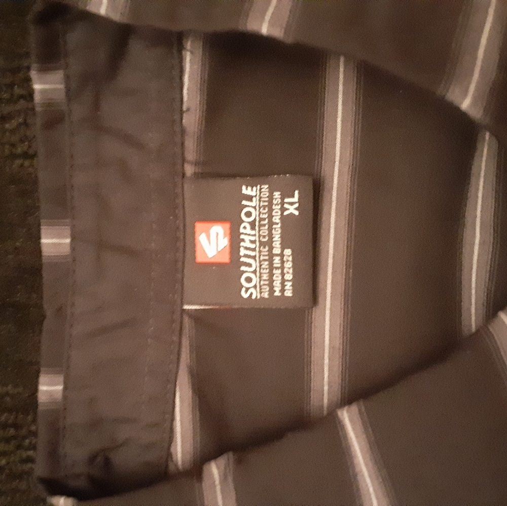 Men's Bl/Gray/Wht Shirt - Picture 4 of 10